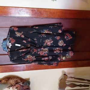 Floral mini dress